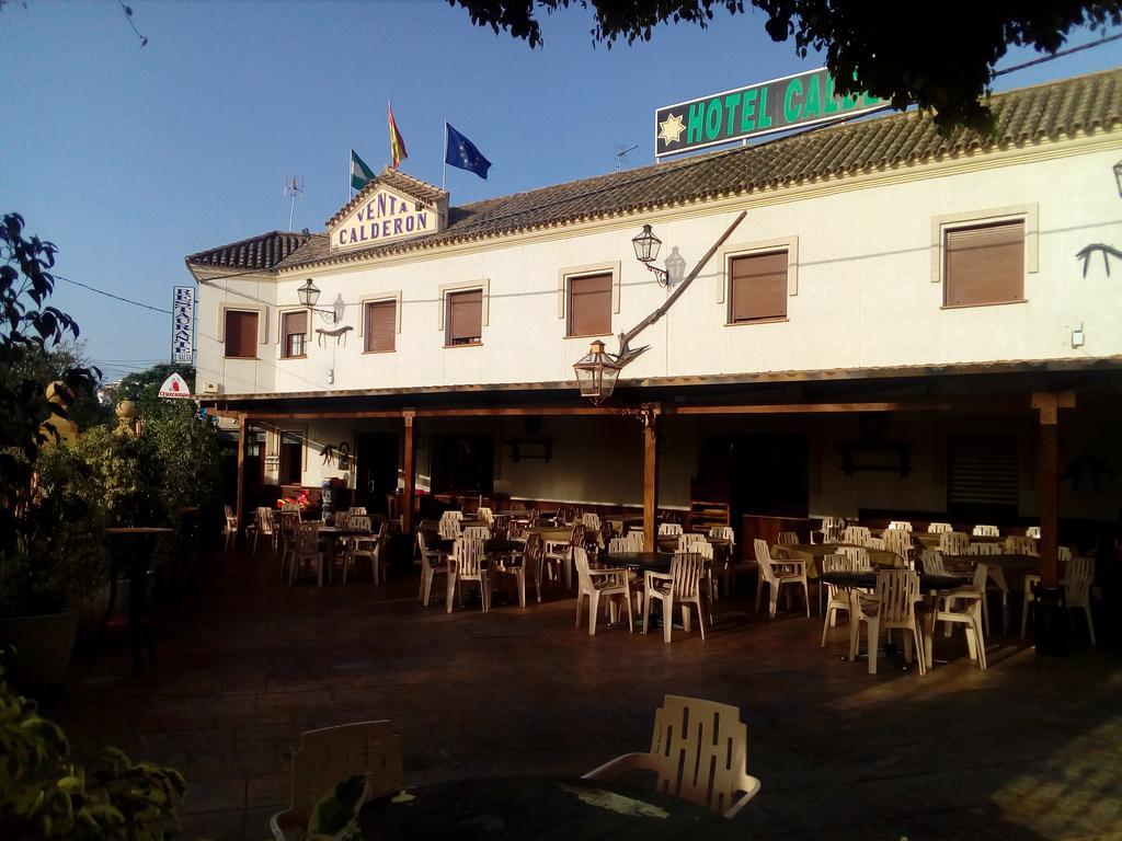 Hotel Restaurante Calderon Arcos de la Frontera Exterior photo